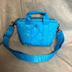 Lug Small Crossbody with Tote Handles - Dory Mini SKY BLUE